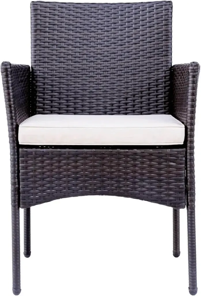 4 Parça Sentetik Rattan Bahçe Seti