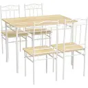 Metal Ayaklı Ahşap Sandalye