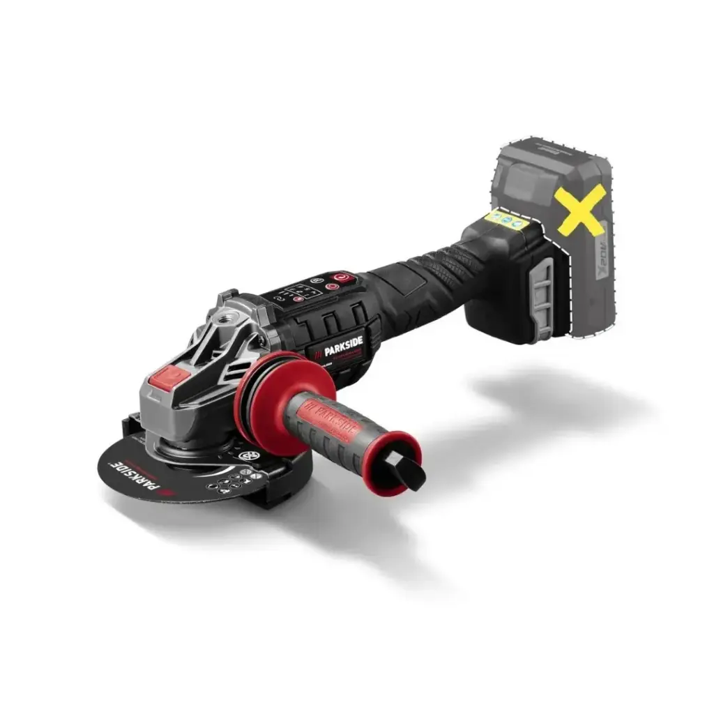 Parkside PERFORMANCE 20 V Akülü Açı Taşlama Makinesi PWSAP 20-Li F6