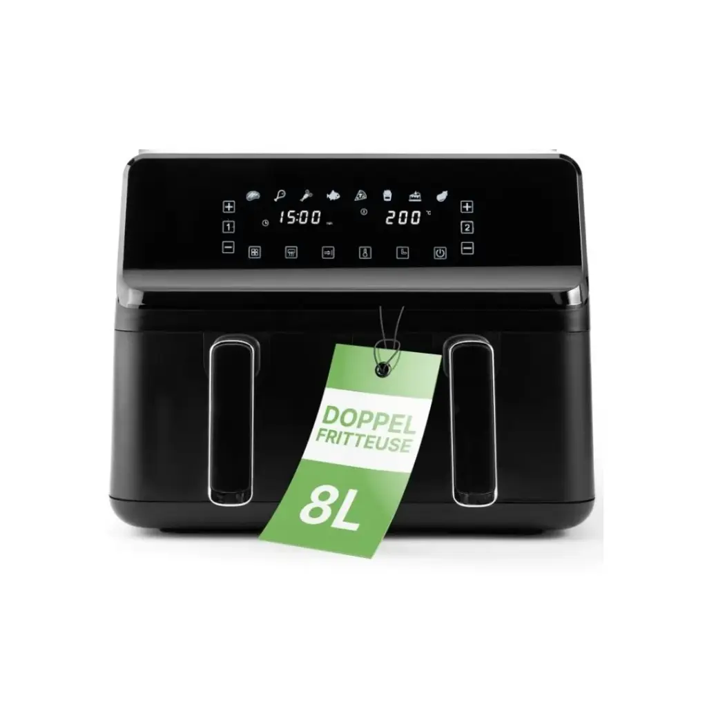 Clatronic Çift Hava Fritözü FR 3804 H Siyah