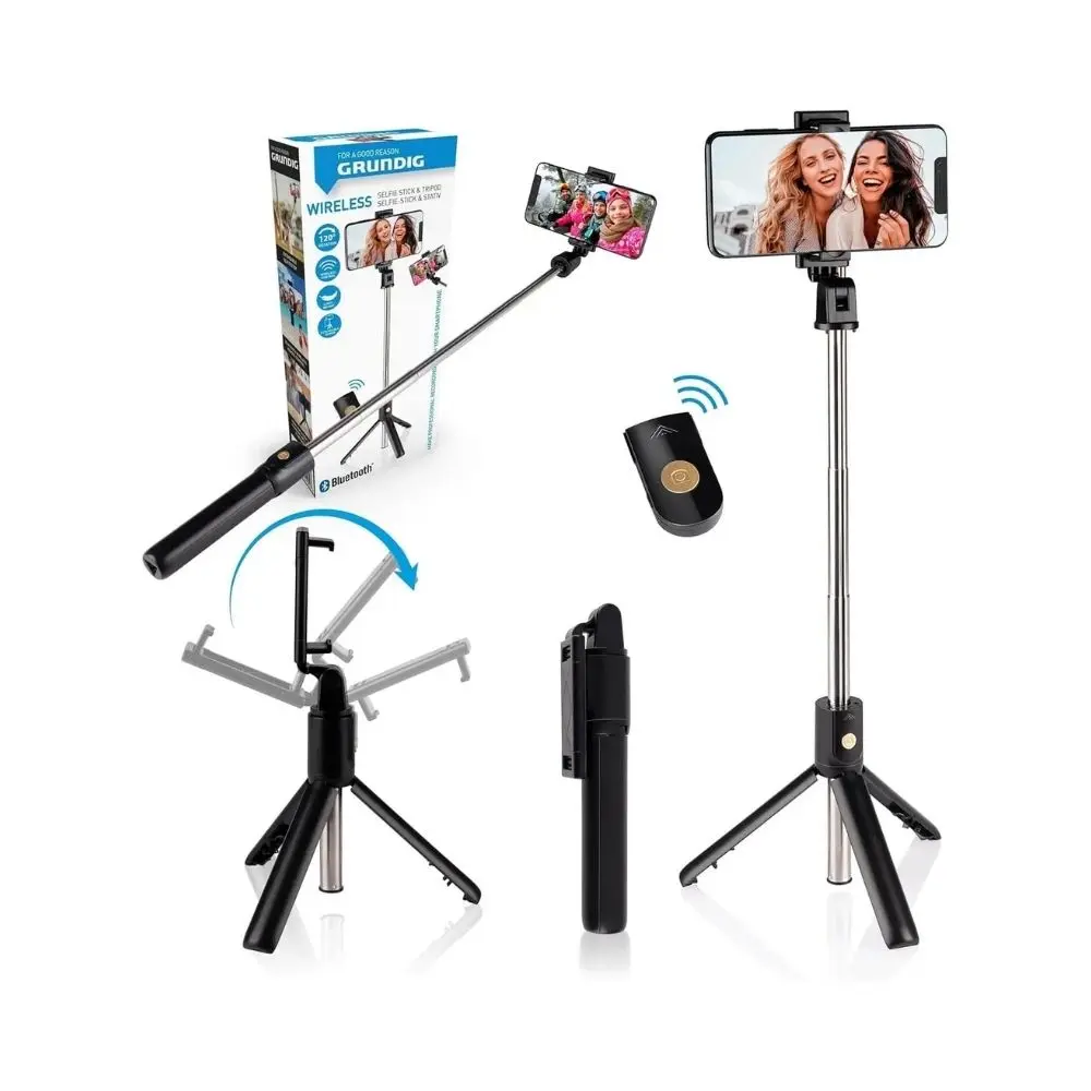 Grundig Bluetooth Uzaktan Kumandalı Tripod Selfie Çubuğu