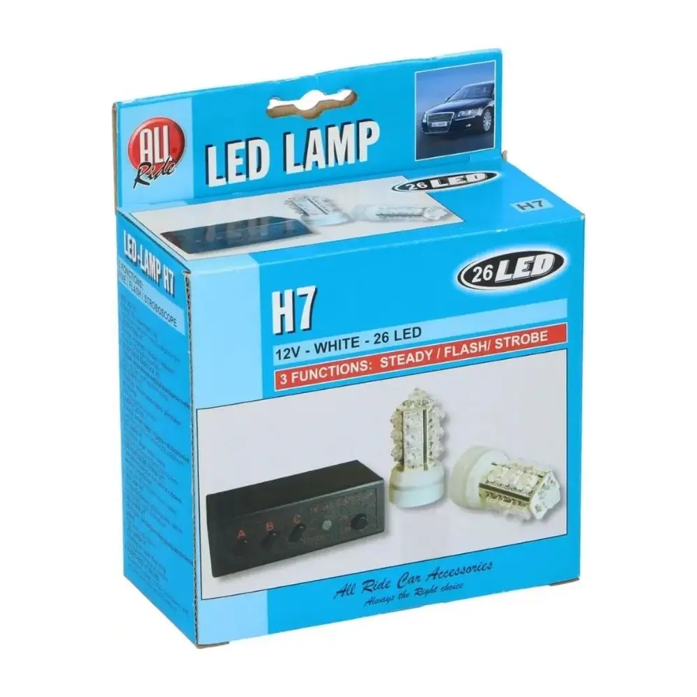 All Ride H7 3 Fonksiyonlu Led Araç Lamba