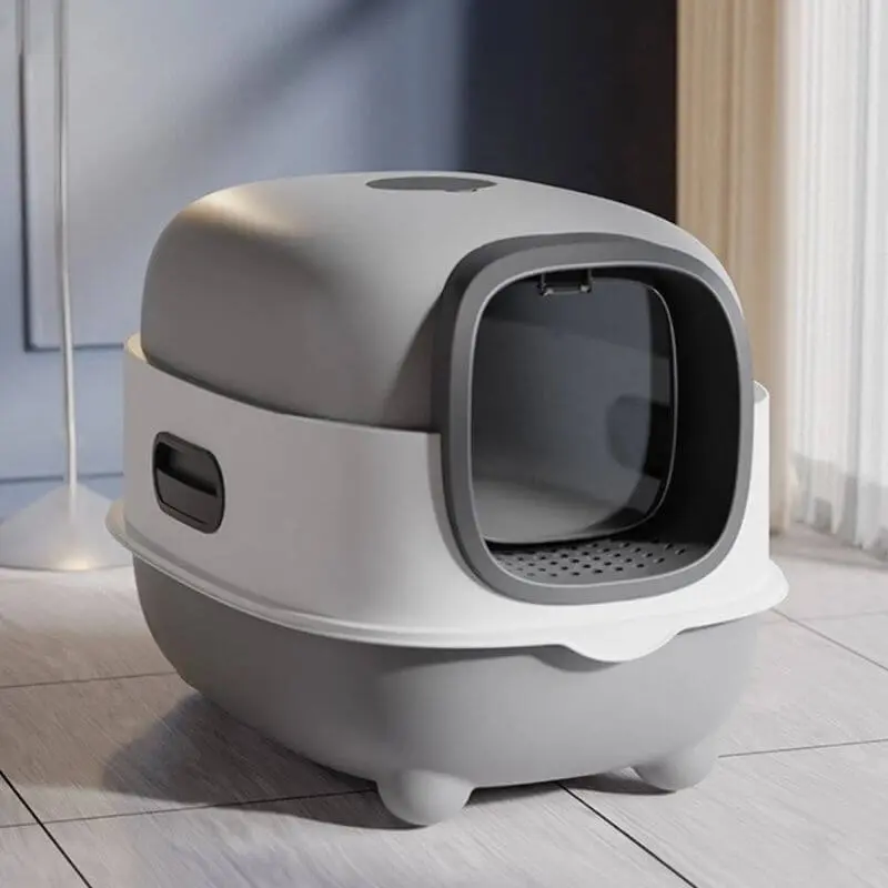 Antibakteriyel Işıklı Kedi Tuvaleti