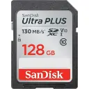 SanDisk Ultra PLUS SDXC UHS-I Hafıza Kartı 128GB 130MB/s