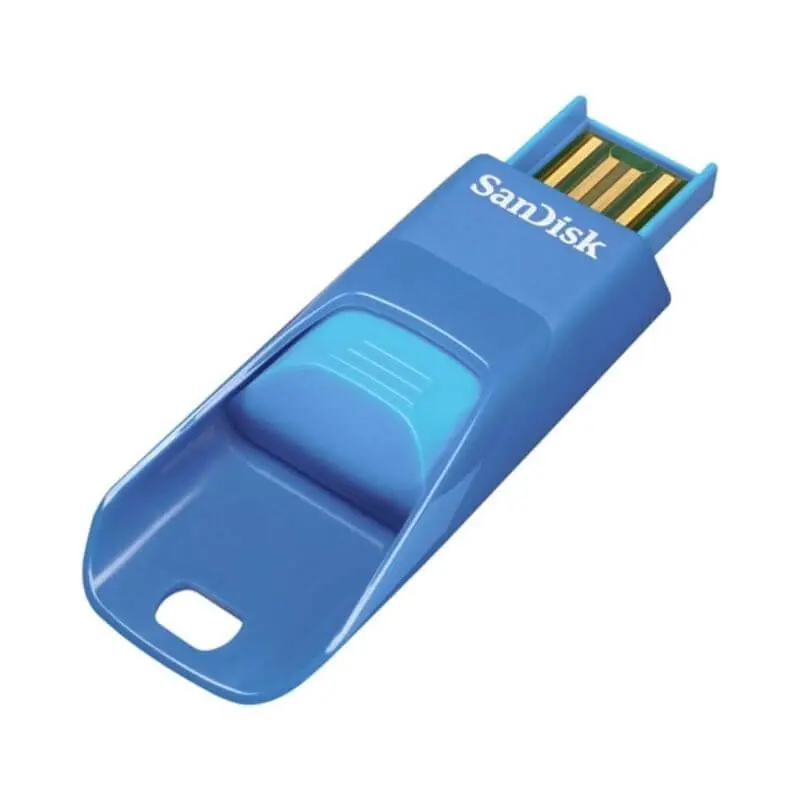 SanDisk Cruzer Edge USB Flash Bellek 8GB Mavi