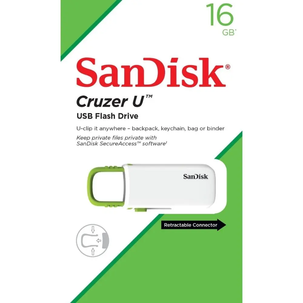 SanDisk 16GB Cruzer U Flash Bellek