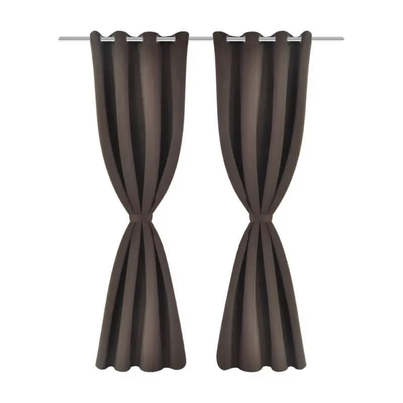 Kahverengi Güneşlik Perde