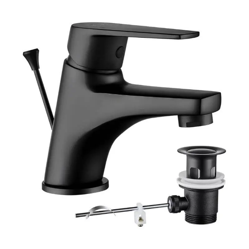 Cecipa Siyah Lavabo Musluğu