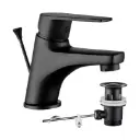 Cecipa Siyah Lavabo Musluğu