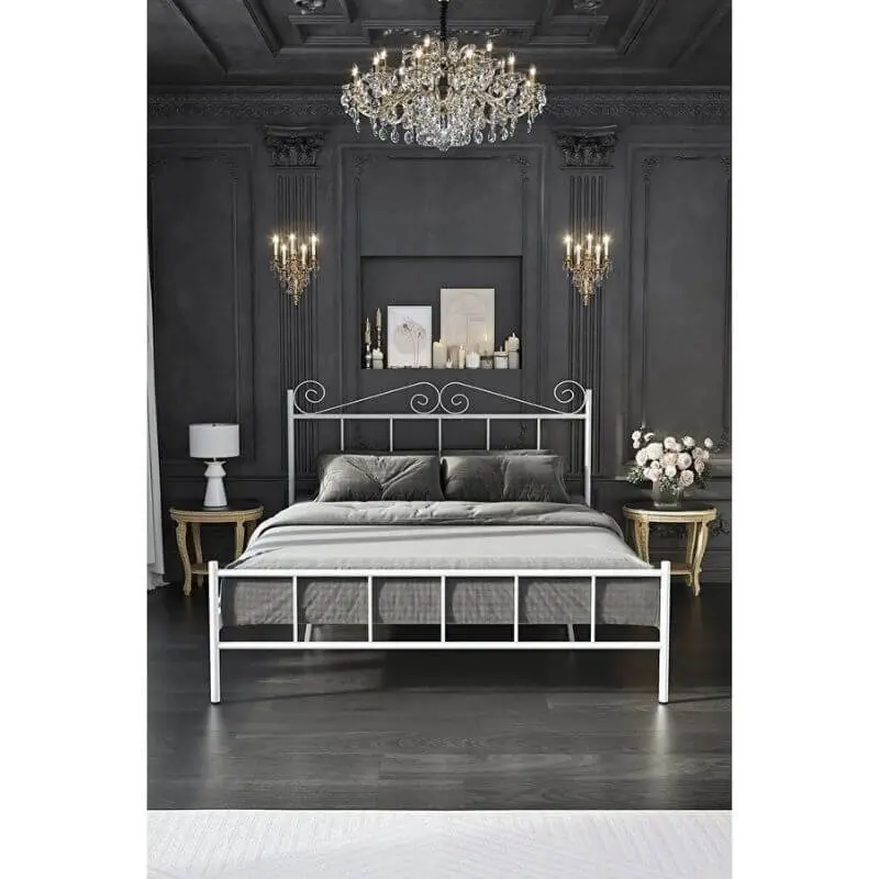 Çift Kişilik Metal Yatak