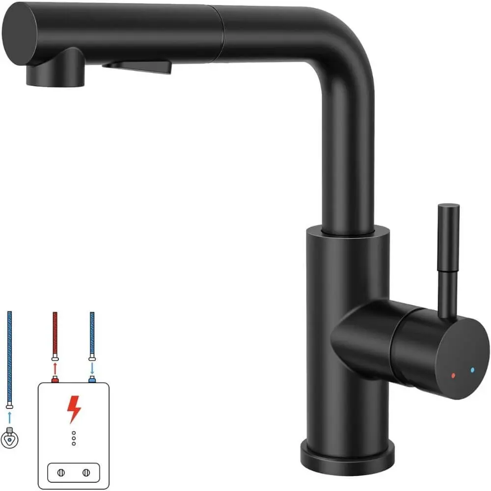 Lonheo Mutfak Musluğu Siyah