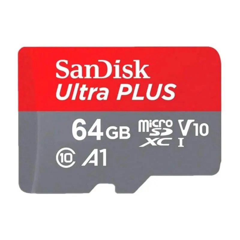 SanDisk Ultra Plus microSDXC 64GB Mikro SD Kart