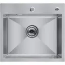 Cecipa Fırçalanmış Metal Paslanmaz Çelik Mutfak Evyesi