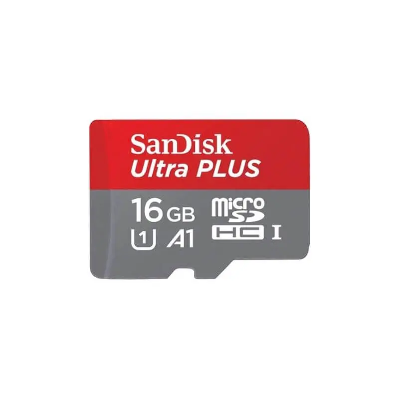 Sandisk Ultra Plus microSDHC UHS-I Card 16GB