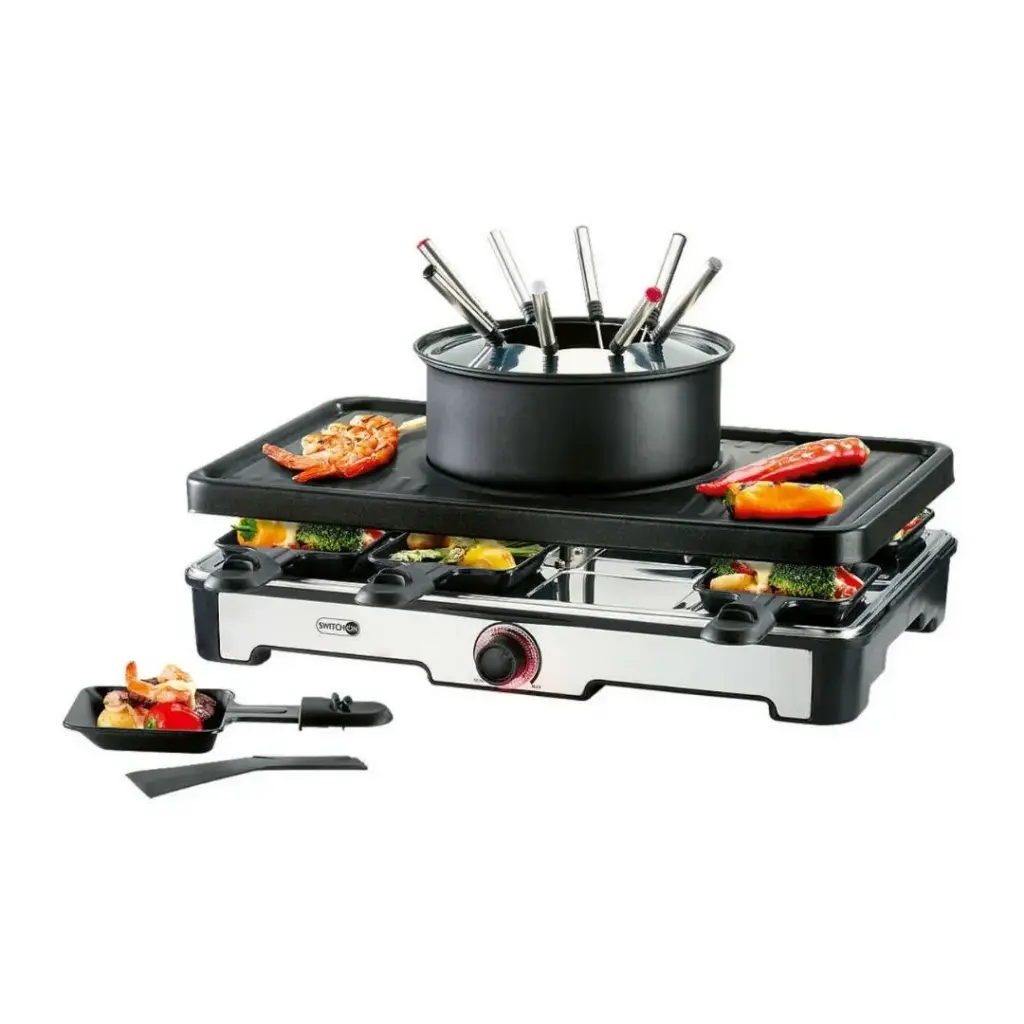 Switch On Fondü & Raclett Izgara Kombinasyonu