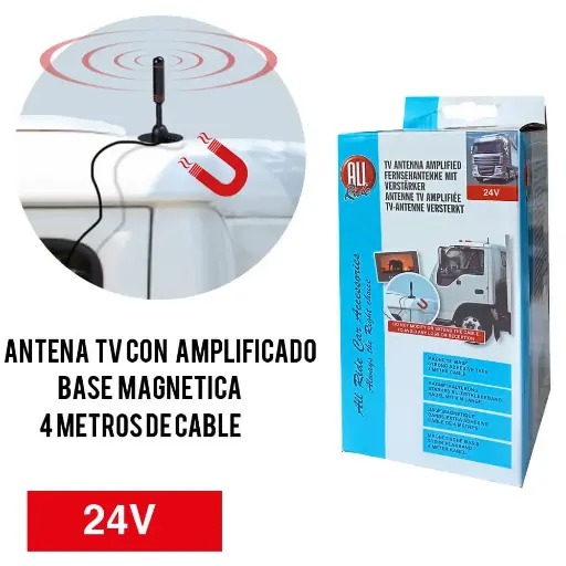 All Ride Manyetik Araç TV Anteni