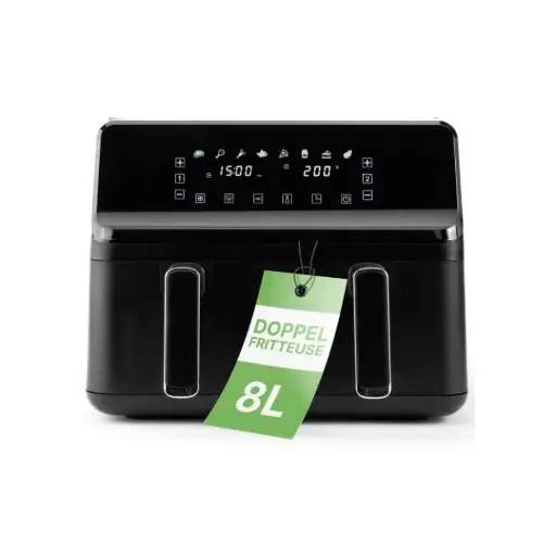 Clatronic Çift Hava Fritözü FR 3804 H Siyah
