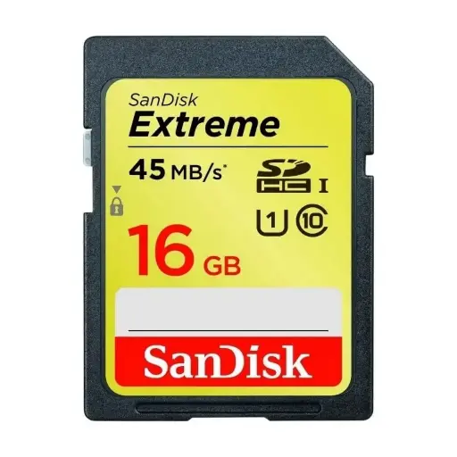 SanDisk Extreme SDHC  UHS-I SD Kart 16GB