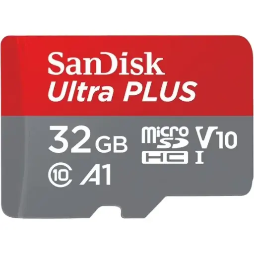 SanDisk Ultra PLUS MicroSDHC UHS-I SD Kart 32GB