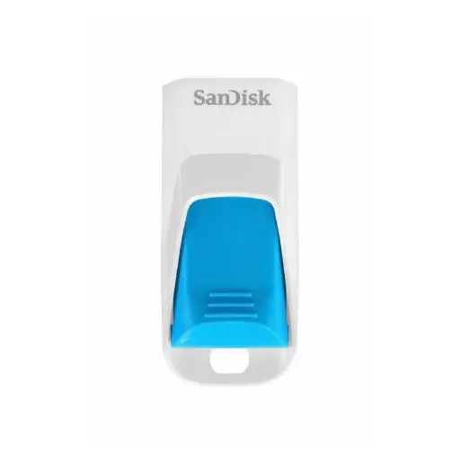 SanDisk Cruzer Edge USB Flash Bellek 8GB Mavi Beyaz