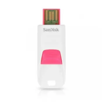 Sandisk Cruzer Edge USB Flash Bellek 8GB Pembe Beyaz