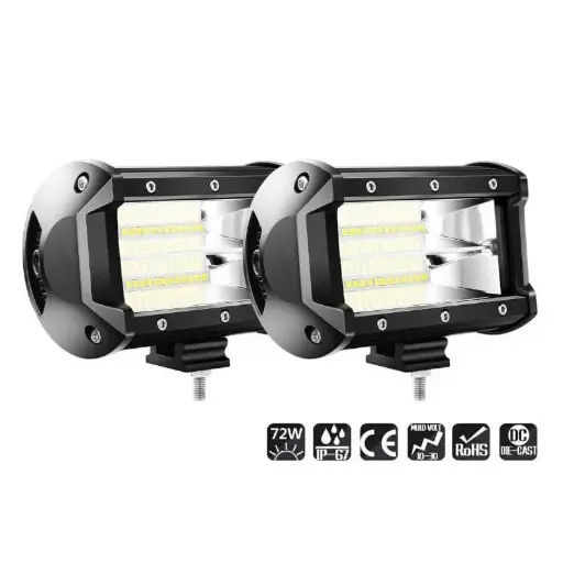 Hengda HF-B372 72W Çiftli Led Işık