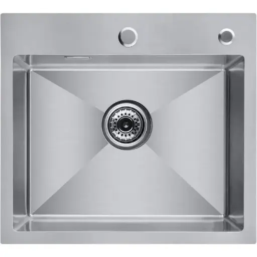 Cecipa Fırçalanmış Metal Paslanmaz Çelik Mutfak Evyesi