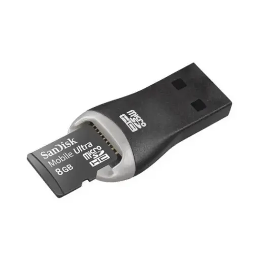 Sandisk Mobile Ultra micro SDHC Card With Reader 8GB