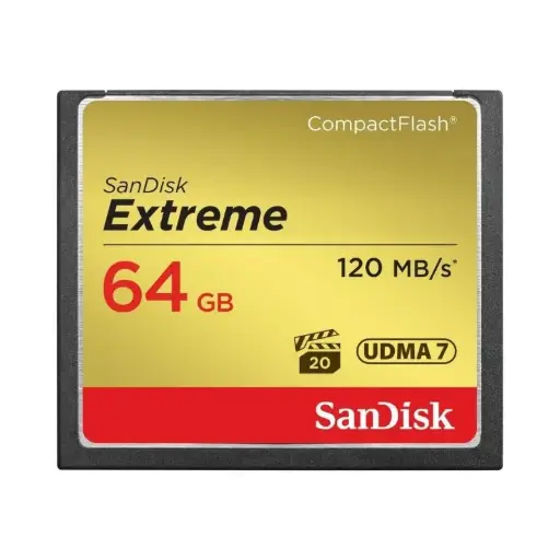 Sandisk Extreme CompactFlash Card 64GB