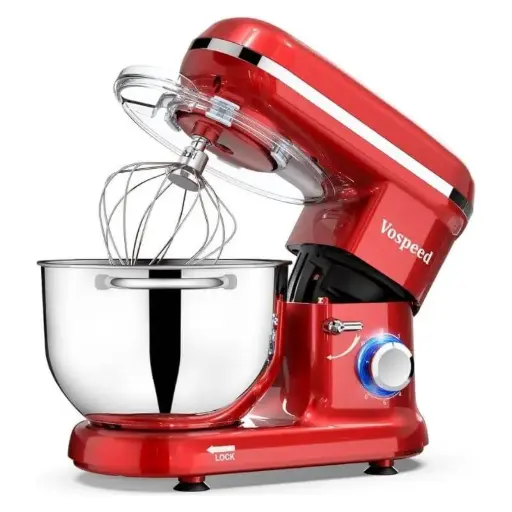 Vospeed SM-1519X 6.2L Hamur Yoğurma Makinesi Kırmızı